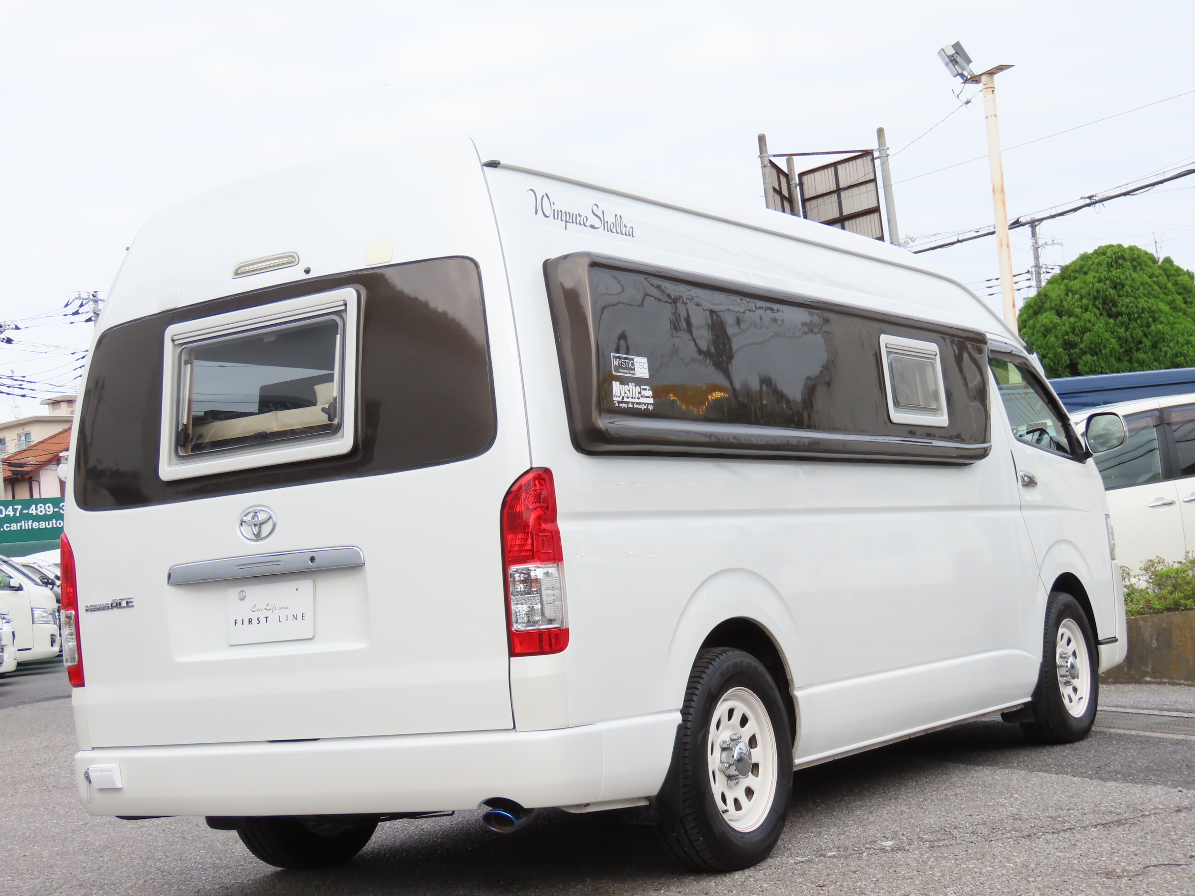 ハイエースバン Sロング ハイルーフ 特装車 8ナンバー登録 キャンピングカー カーライフオート公式webサイト